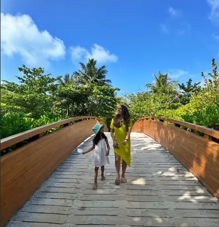 Rohit Sharma At Maldives With Family Before IPL 2025