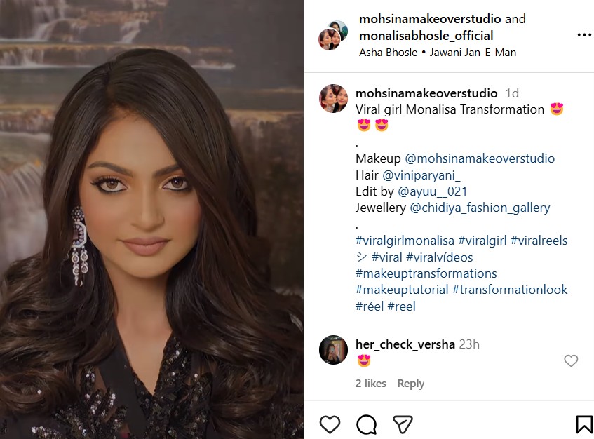 Monalisa Sexy Hot Make-Over Viral Video - monalisa nude xxx 