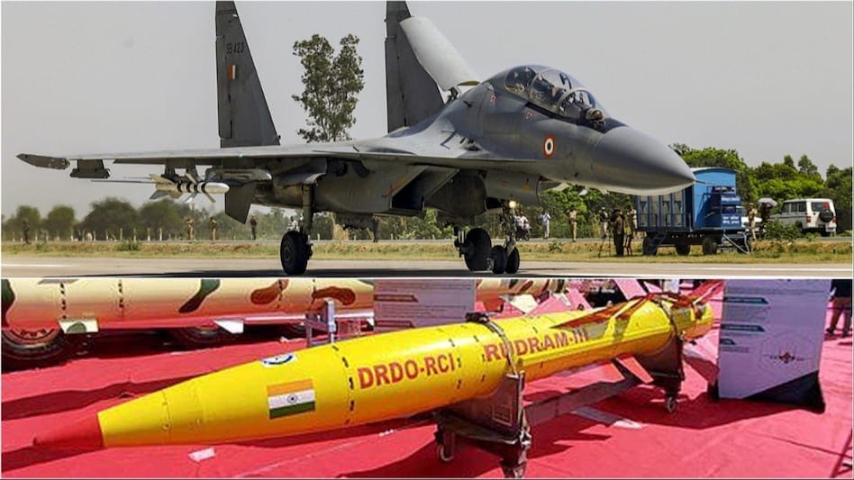 India Successful Test Rudram 3 Hypersonic Missile Integrated With Sukhoi Su 30MKI