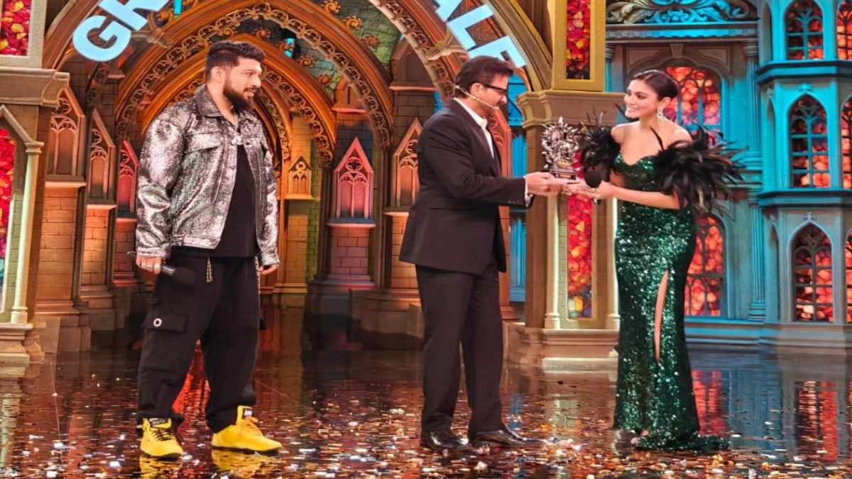 Big Boss OTT 3 trophy and Rupees 25 lacks won sana makbul All You Need To Know About in gujarati , Big Boss OTT-3: સના મકબૂલે જીતી બિગ બોસ ઓટીટી ૩ની ટ્રોફી, પુરસ્‍કારમાં મળ્‍યા રૂપિયા ૨૫ લાખ 