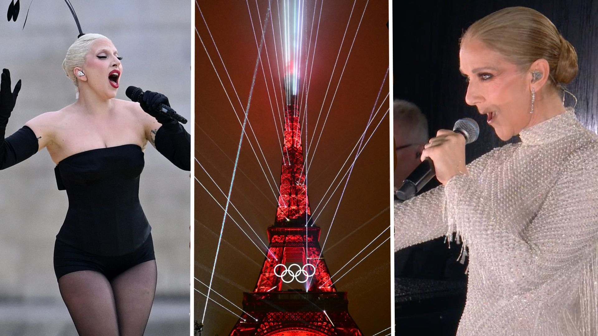 French Singer Céline Dion and lady Gaga Paris Olympics 2024 ,  hotness and talent at olympics , naked xxx 