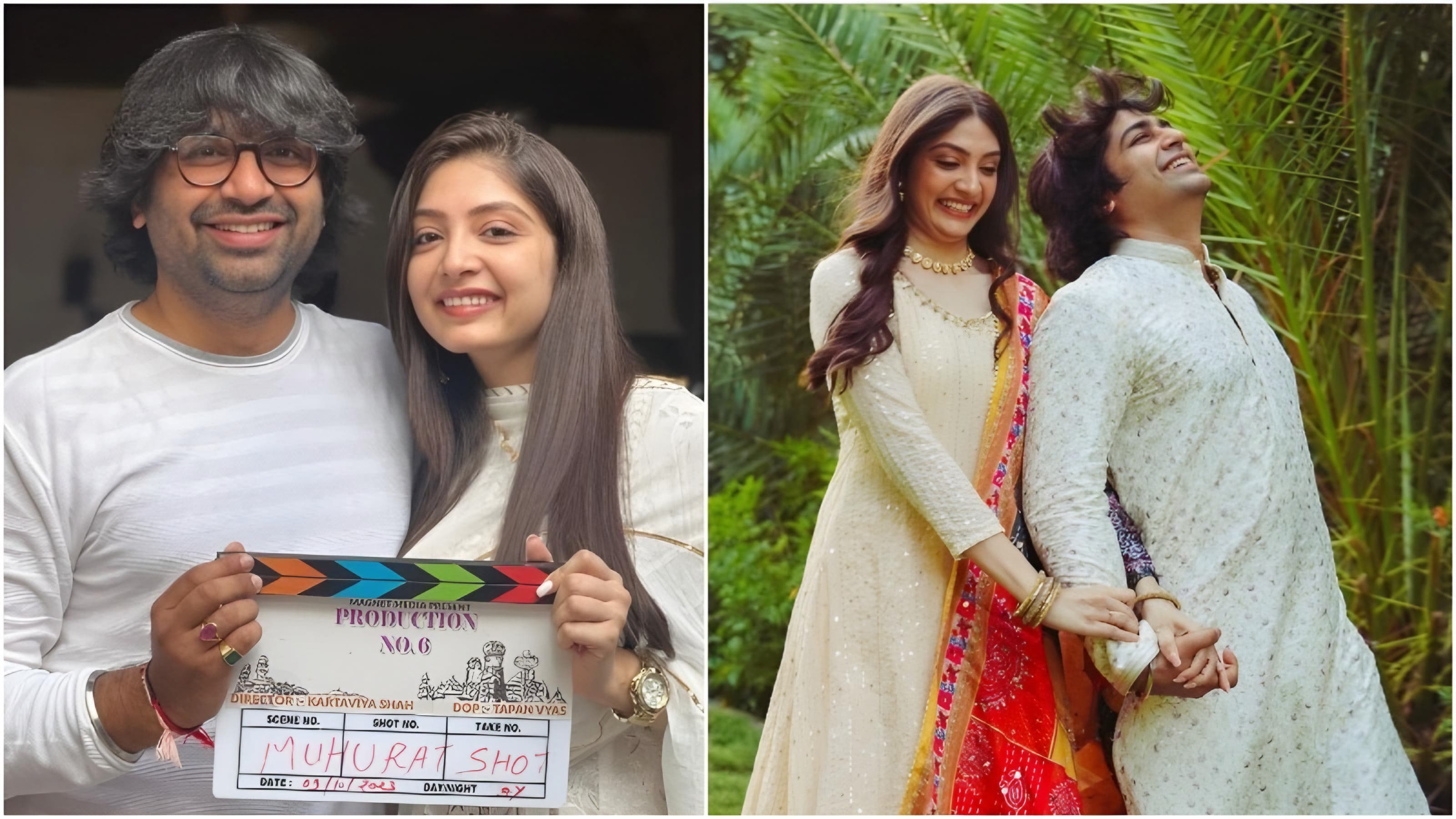 Pooja Joshi And Malhar Thakar Photos, Gujju Entertainment News , Gujarati Love Story , Gujarati Marraige Couple