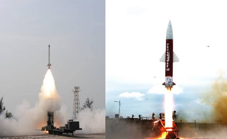 indian defence system increase prithvi ii and agni i ballistic missiles successfully test fired