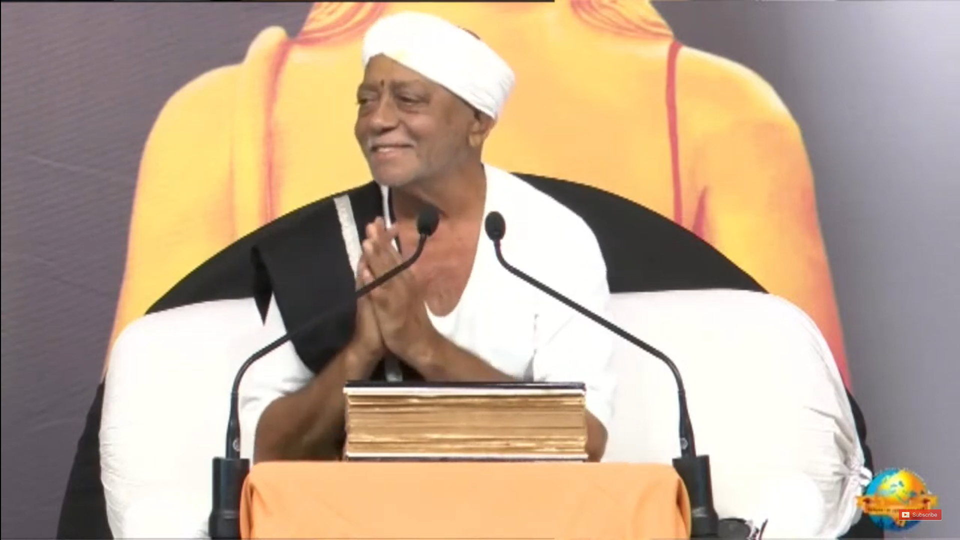 Moraribapu followed the tradition offered hair in Tirupati Balaji