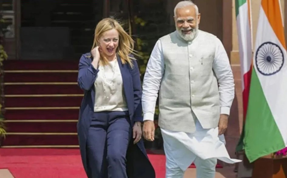PM Narendra Modi With Italy PM Georgia Meloni Selfie Viral - melodi - Dubai - Giorgia Meloni - PM modi - PM Narendra Modi - italy prime minister giorgia meloni hot