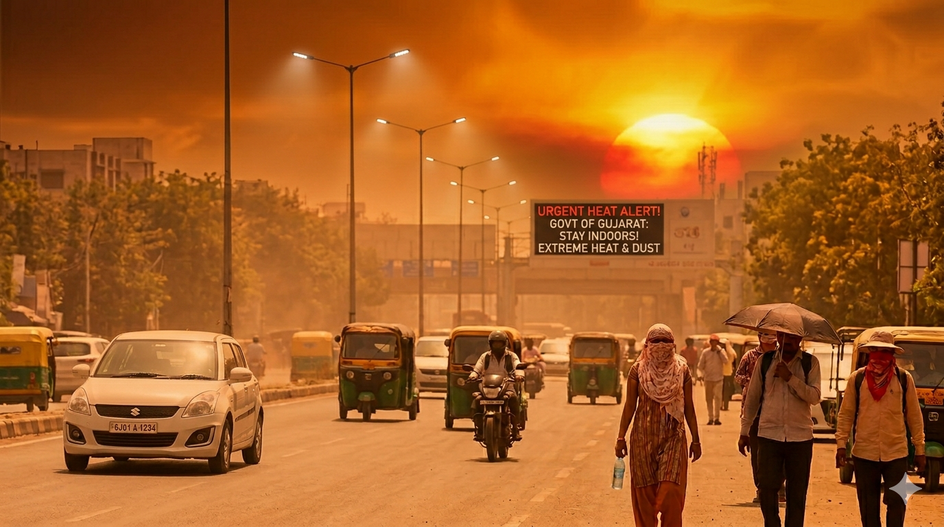 Hot Weather In Gujarat - Weather Update in Gujarat - આજનું તાપમાન કેટલું છે ?