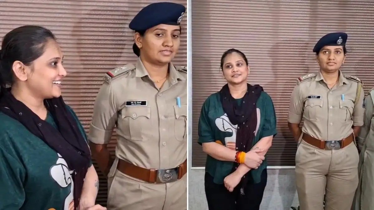 kirti patel arrested by surat police in rs 2 crore extortion racket - kirti patel Gujarati sexy pic video - Kirti patel arrested