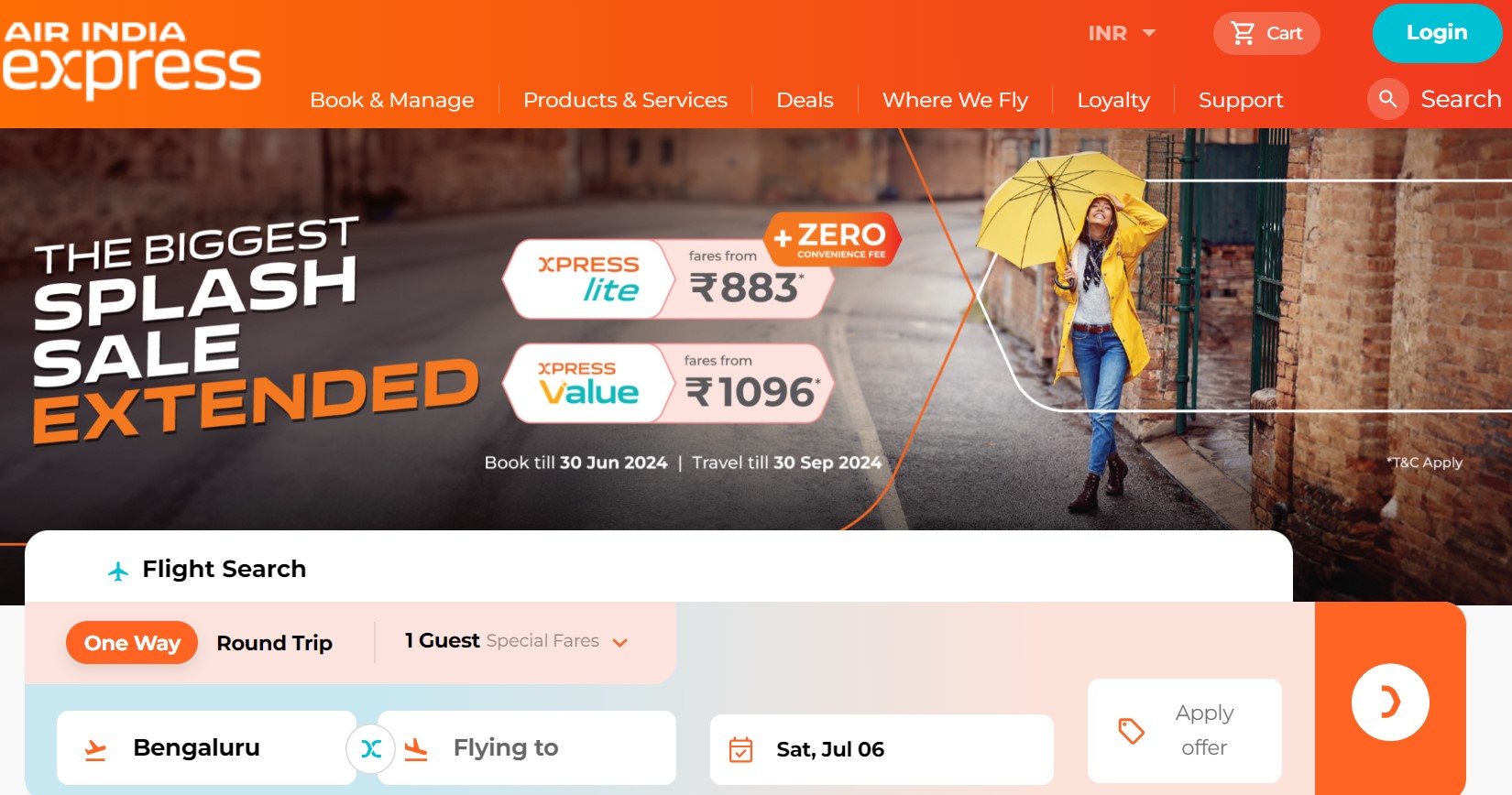 splash sale extendeded - tata airlines air india express will sell tickets cheaper to now you can fly - વિમાનની ટિકિટ આટલી સસ્તી! ટાટા એરલાઈન્‍સની ૮૮૩ રૂપિયામાં હવાઈ મુસાફરીની ઓફર, વિમાનમાં બેસવાનું સપનું કરો સાકાર