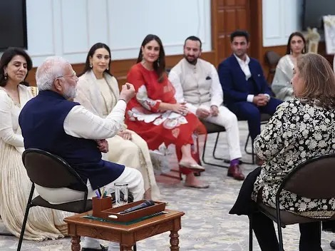 Raj Kapoor 100th Birth Anniversary | Kapoor Family With PM Modi |  કપૂર પરિવારે વડાપ્રધાન નરેન્દ્ર મોદી મુલાકાત