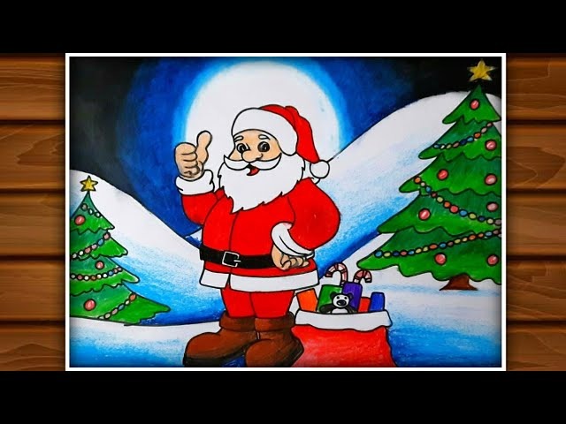 Santa Claus - Drawing Christmas Tree - CleanPNG / KissPNG