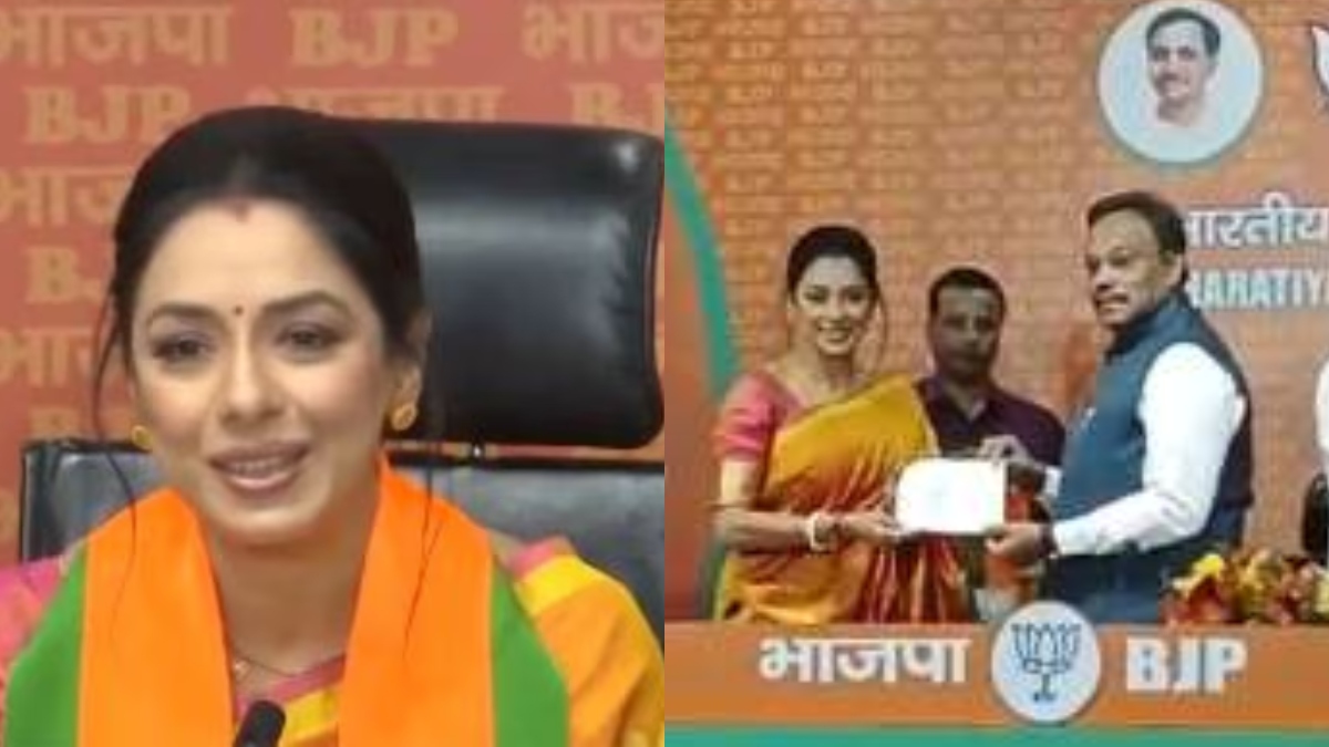 tv show Anupama fame actress Rupali Ganguly enter in politics joined bjp party At delhi - Rupali Ganguli Enter In Politics - Anupama Photos -  Anupama Personal Life - Star Plus Show  Anupama 