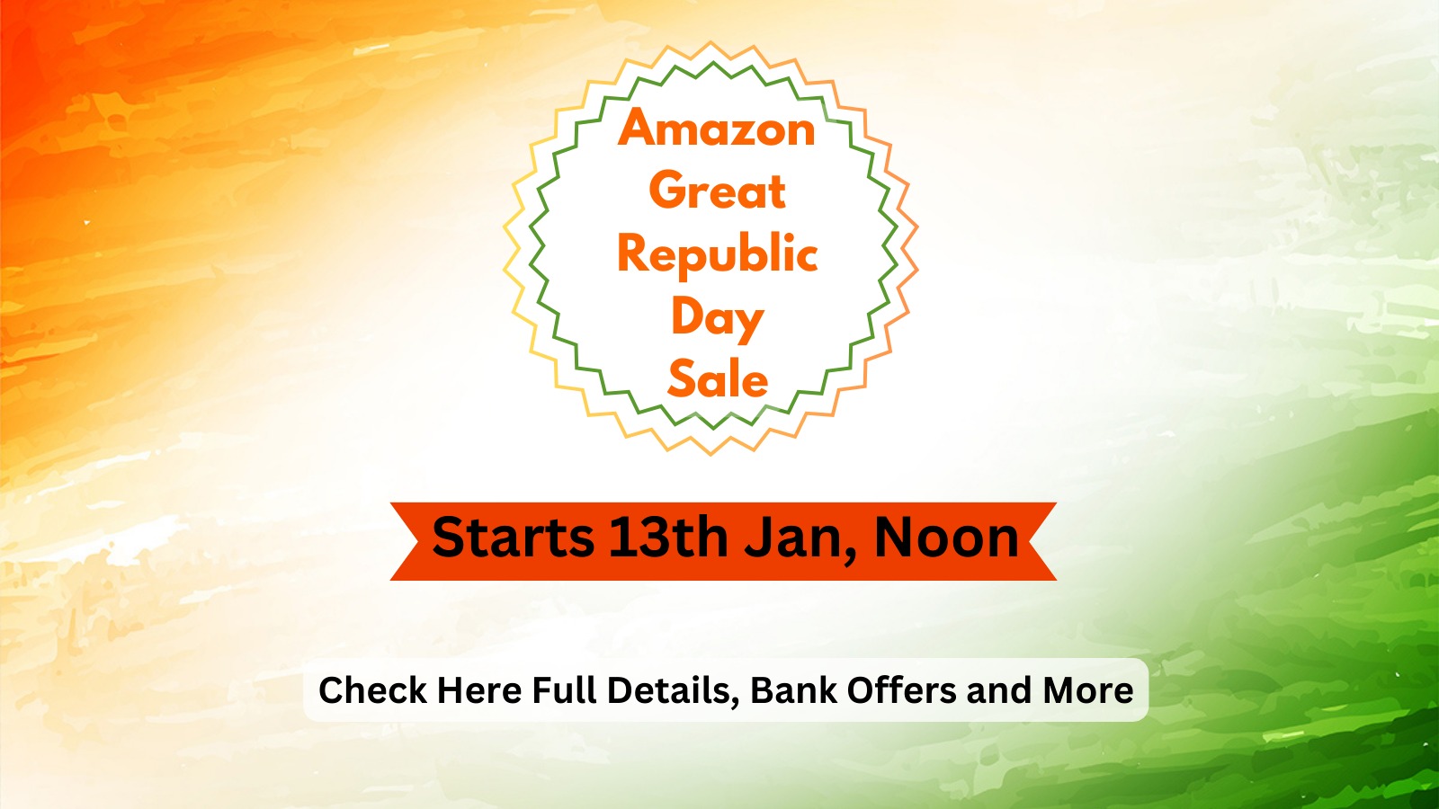 Amazon Great Republic Sale Date - Amazon Prime Member Offer Start